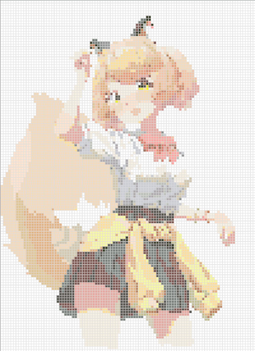 Pixelated